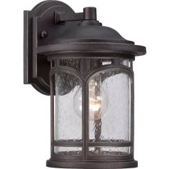 Elstead Lighting Marblehead kültéri fali lámpa 1x60 W barna QZ-MARBLEHEAD2-S