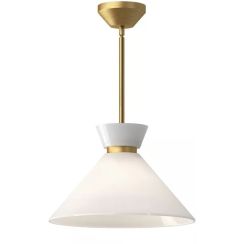 Elstead Lighting Halston mennyezeti lámpa 1x60 W arany ALM-HALSTON-P-M-GD