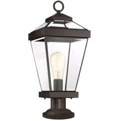 Elstead Lighting Ravine kültéri állólámpa 1x60 W barna QZ-RAVINE3-M