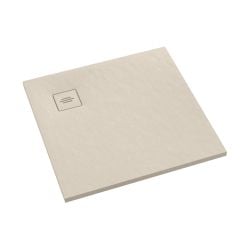 Schedline Protos Cashmere Stone négyzet alakú zuhanytálca 80x80 cm bézs 3SP.P1K-8080/PK/ST-M1/PK/ST