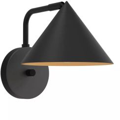 Elstead Lighting Remy oldalfali lámpa 1x60 W fekete ALM-REMYCK-1WB-BK