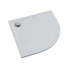 Schedline Libra Smooth White félkör alakú zuhanytálca 80x80 cm fehér 3SP.L1O-8080
