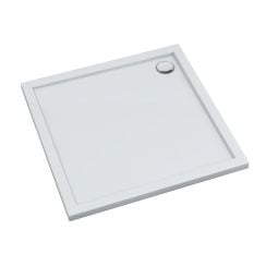 Schedline Estima négyzet alakú zuhanytálca 100x100 cm fehér  3SP.E2K-100100