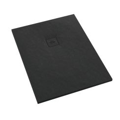 Schedline Protos Black Stone téglalap alakú zuhanytálca 140x80 cm fekete 3SP.P1P-80140/C/ST-M1/C/ST