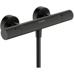 Hansgrohe Ecostat Fine zuhanycsaptelep fal z termosztáttal króm-fekete 13324340