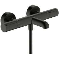 Hansgrohe Ecostat Element kád és zuhany csaptelep fali z termosztáttal króm-fekete 13347340