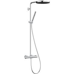 Hansgrohe Pulsify S Puro zuhany készlet fal termosztáttal trópusi zuhany opcióval króm 24222000