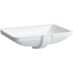 Laufen Pro mosdótál 60x40 cm négyszögletes alulról beépíthető fehér fényes H8119694001091