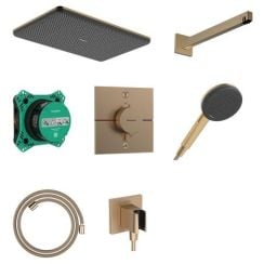 Hansgrohe Raindance Alive Q zuhany készlet beépített termosztáttal trópusi zuhany opcióval || 24620140
