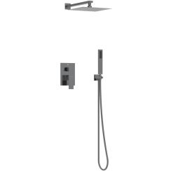 Balneo Cascade zuhany készlet beépített trópusi zuhany opcióval grafit H0301070607