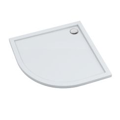 Schedline Sharper félkör alakú zuhanytálca 100x100 cm fehér 3S.S1O-100100