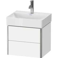 Duravit XSquare szekrény 48.4xx39 cm mosdókagyló alá akasztható fehér XS430508585