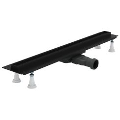 Schedline Slight Line Low Black lineáris lefolyó 70 cm fekete SOLPLB-70035LOW