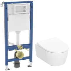 Készlet WC csésze Geberit iCon 503.232.00.1, beépíthető keret Geberit Duofix 111.170.00.2