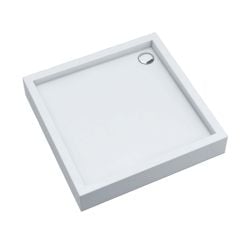 Schedpol Medium négyzet alakú zuhanytálca 90x90 cm fehér 3.4731