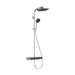 Hansgrohe Activera S zuhany készlet fal termosztáttal trópusi zuhany opcióval króm 28638000