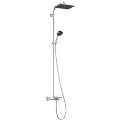 Hansgrohe Activera Q zuhany készlet fal termosztáttal trópusi zuhany opcióval króm 28753000