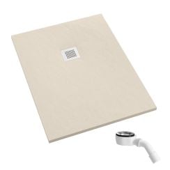 Schedpol Kalait Cashmere Stone téglalap alakú zuhanytálca 140x100 cm bézs 3.3127/PK/ST-M2
