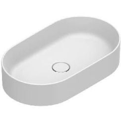 Catalano Zero mosdótál 60x35 cm ovális mosdótálak fehér fényes 0122600021