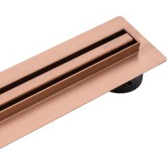 Balneo Slim & Low ProLine Copper lineáris lefolyó 90 cm réz A0401090201-4
