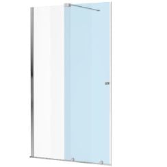 Excellent Ortigo zuhanyajtók 110 cm tolható fényes/átlátszó üveg KAEX.5007.01.1100.LP1/2