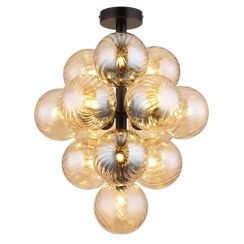 Globo Lighting Conor mennyezeti lámpa x4 W fekete-borostyán 56146D