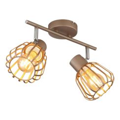 Globo Lighting Olin fali lámpa 2x40 W barna 54663-2
