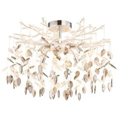 Globo Lighting Danna mennyezeti lámpa x8 W króm-füst színű 64133-8D