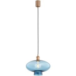 Argon Tresco függőlámpa 5x15 W kék-réz 8982