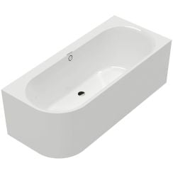 Villeroy & Boch Oberon 2.1 fal mellé szerelhető fűrdőkád 180x80 cm fehér UBQ180OBN9CR00VD01