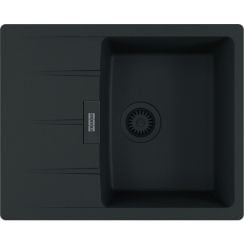 Franke Centro gránit mosogató 62x50 cm fekete 114.0757.388