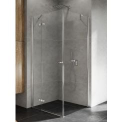 New Trendy Kalibra zuhanykabin 100x70 cm négyszögletes króm fényes/átlátszó üveg K-5009