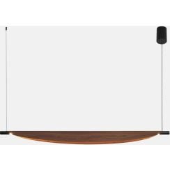 Altavola Design Nakama függőlámpa 1x16 W fekete-fa LA02/P_105_BW
