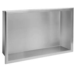 Rea süllyesztett polc 45 cm acél REA-05601