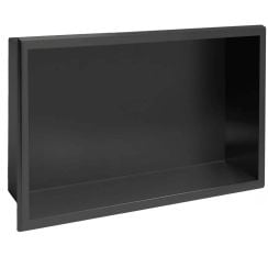 Rea süllyesztett polc 45 cm fekete REA-05604
