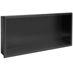 Rea süllyesztett polc 60 cm fekete REA-05605