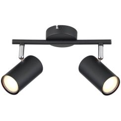 Globo Lighting Allvi mennyezeti lámpa 2x25 W fekete 57914-2