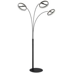 Globo Lighting Della állólámpa 3x48 W fekete 67179S1