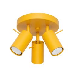 Sollux Lighting Ring mennyezeti lámpa 3x10 W sárga SL.2186