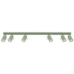 Sollux Lighting Ring mennyezeti lámpa 6x10 W zöld SL.2182