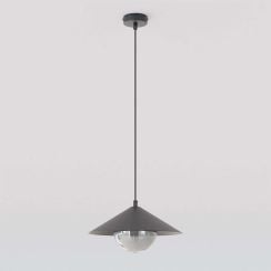 Emibig Mono függőlámpa 1x10 W fekete-opál 1721/1S