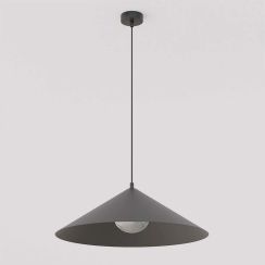 Emibig Mono függőlámpa 1x10 W fekete-grafit 1721/1L