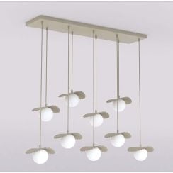 Emibig Flora függőlámpa x8 W opál 1760/9