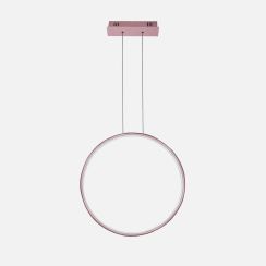 Altavola Design Led Shape függőlámpa 1x23 W rózsaszín-arany LA073/X_60_in_3k_rose_gold_dimm