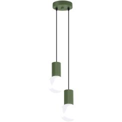 Sollux Lighting Halo függőlámpa 2x8 W zöld SL.1974