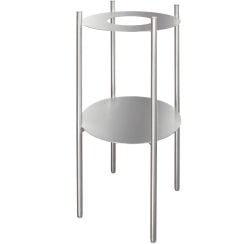 Deante Silia konzol 37.3x37.3x85.2 cm mosdó alatt álló króm CKS_036A