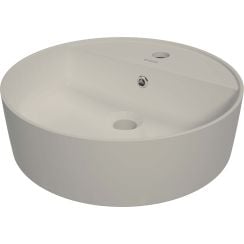 Deante Round mosdótál 42.2x40.8 cm ovális mosdótálak barna/bézs matt CGR_5U4B