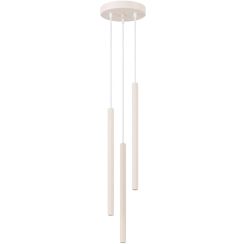Sollux Lighting Arche függőlámpa 3x8 W bézs SL.2035