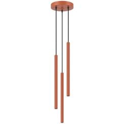 Sollux Lighting Arche függőlámpa 3x8 W piros SL.2041