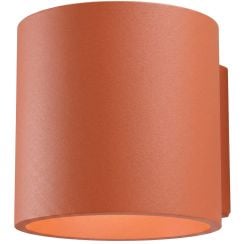 Sollux Lighting Orbis oldalfali lámpa 1x8 W piros SL.2095